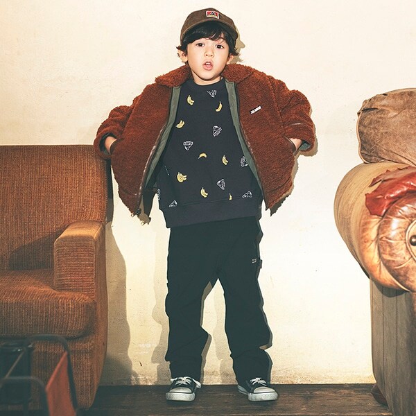 裏起毛ペインターパンツ