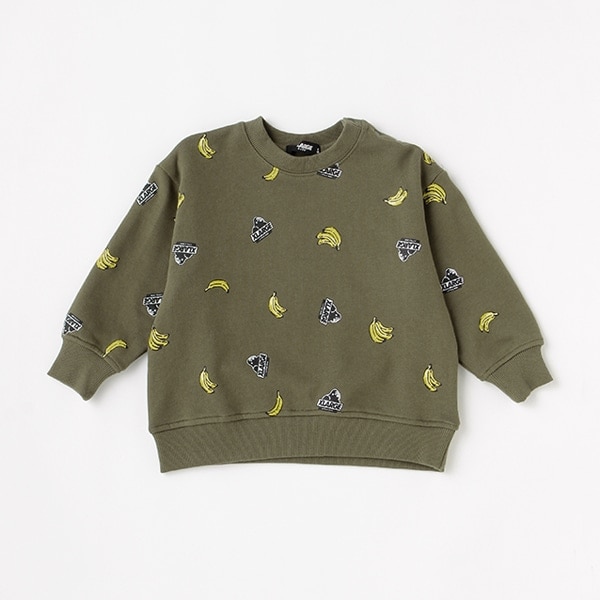 OGゴリラ&バナナ総柄トレーナー