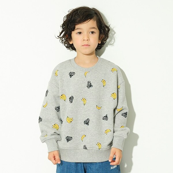 OGゴリラ&バナナ総柄トレーナー