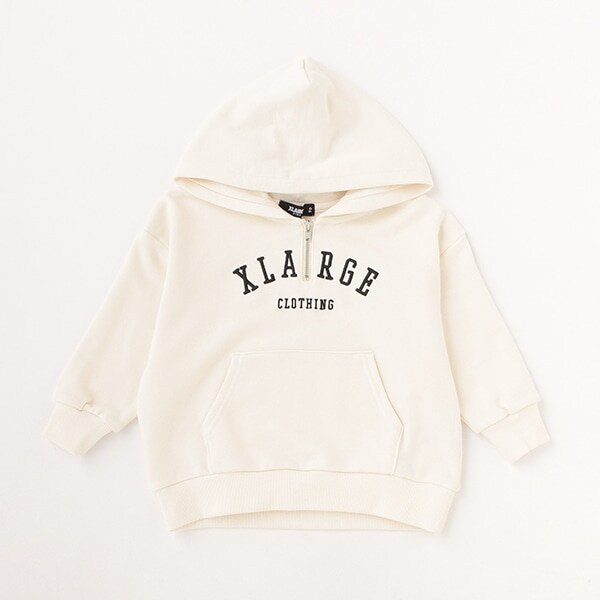 【WEB限定】ハーフジップパーカ