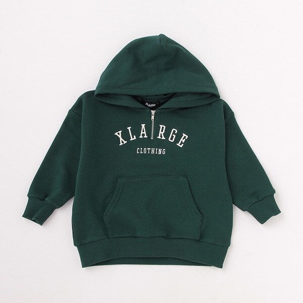 【WEB限定】ハーフジップパーカ