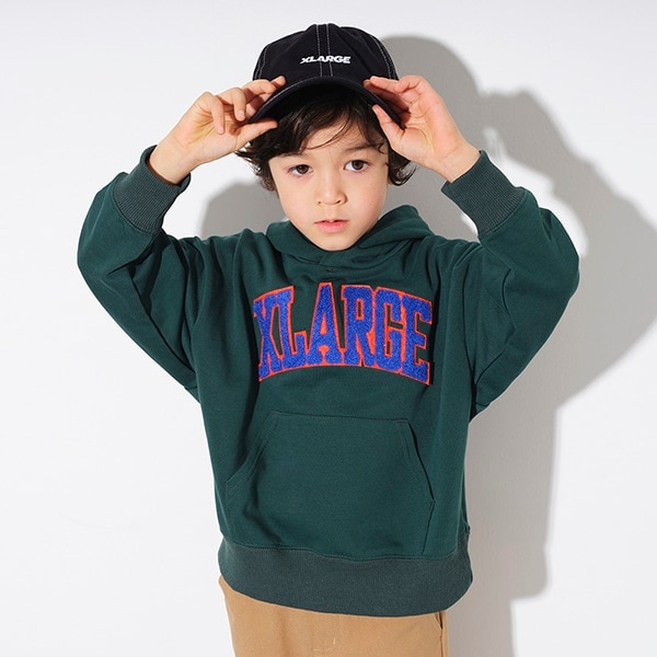 【WEB限定】カレッジロゴパーカ