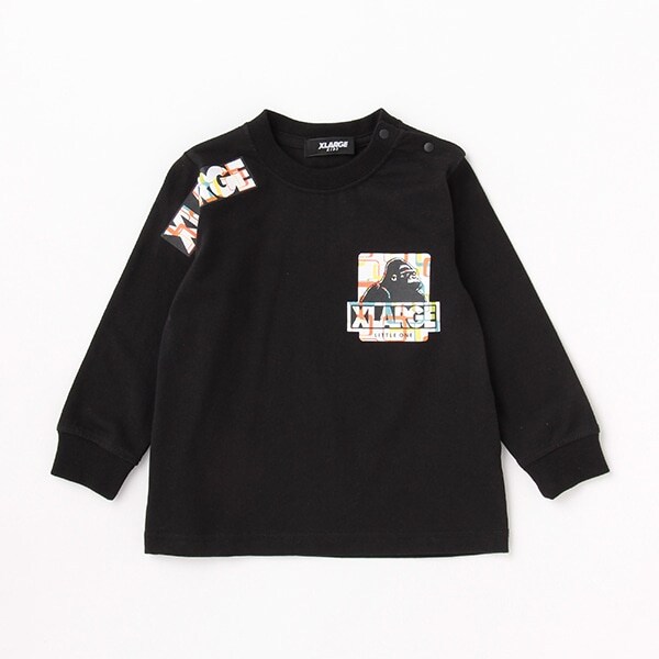 【WEB限定】ロゴ＆ゴリラ長袖Tシャツ