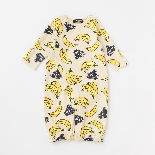 OGゴリラ&バナナ総柄2WAYオール