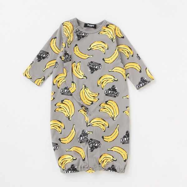OGゴリラ&バナナ総柄2WAYオール