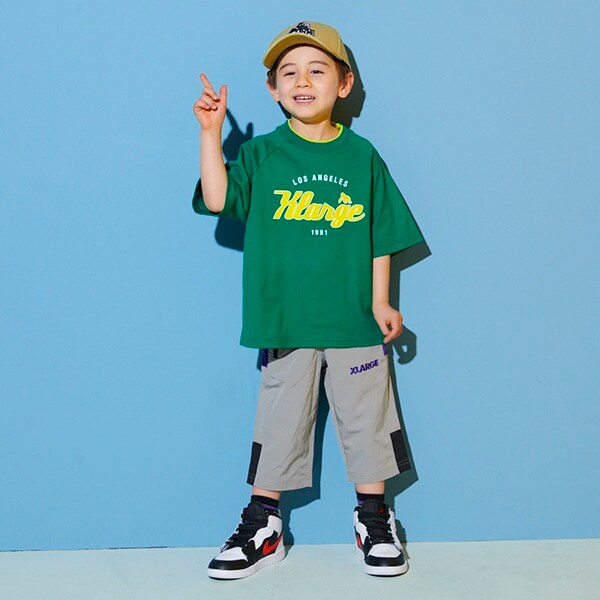 【WEB限定】サイド切替7分丈パンツ