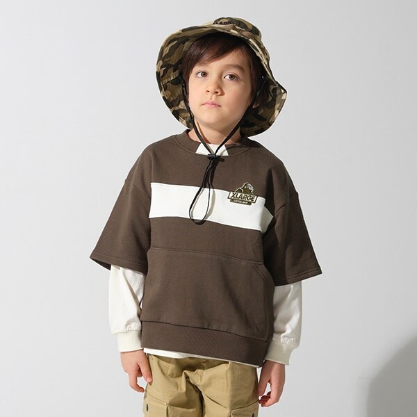 切替5分袖Tシャツ