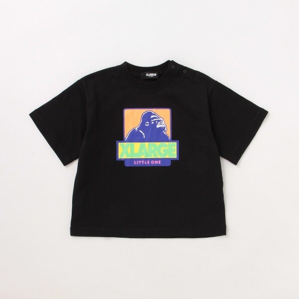 配色ボックスOGゴリラ5分袖Tシャツ