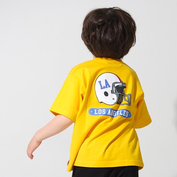 ラグビーモチーフ半袖Tシャツ