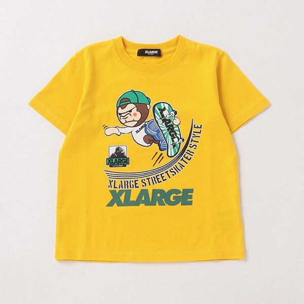 【WEB限定】スケボーファニーゴリラ半袖Tシャツ