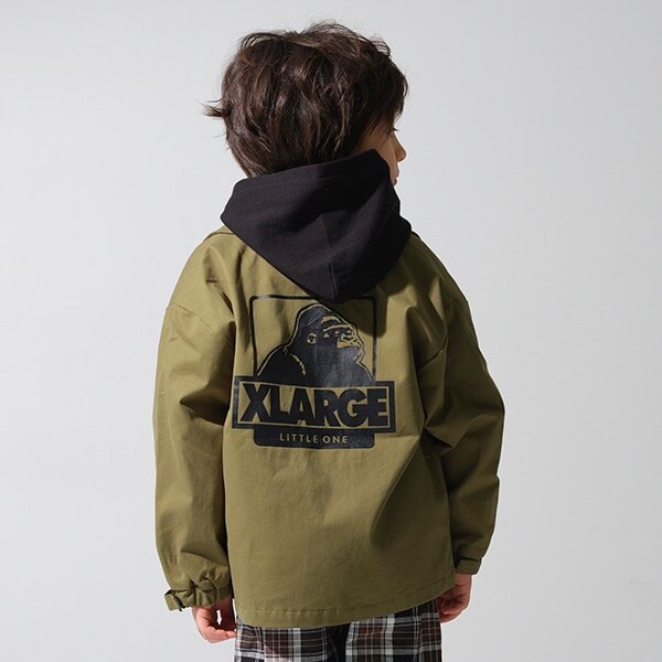 XLARGE コーチジャケット グリーン