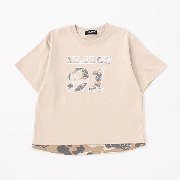 【WEB限定】ロゴナンバー迷彩柄半袖Tシャツ