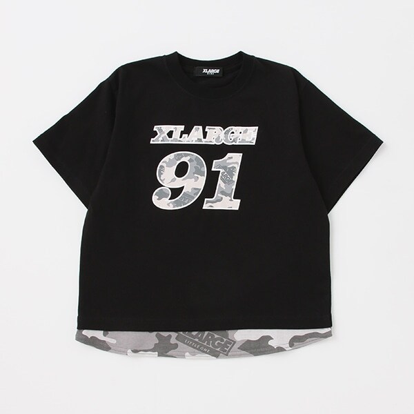 【WEB限定】ロゴナンバー迷彩柄半袖Tシャツ