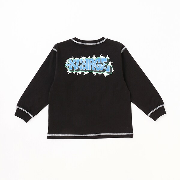 グラフティロゴ長袖Tシャツ