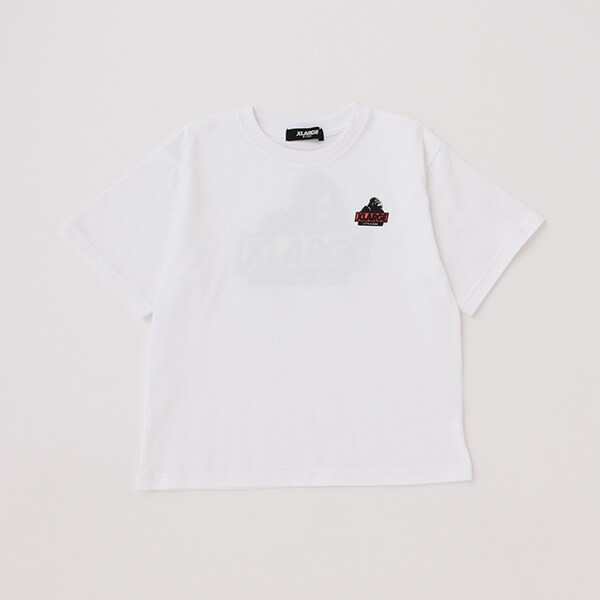 前後スランテットゴリラ半袖Tシャツ