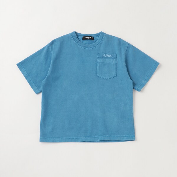 【WEB限定】ピグメントポケットロゴ半袖Tシャツ