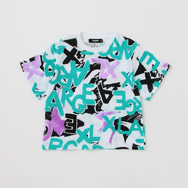 【WEB限定】ロゴ総柄半袖Tシャツ