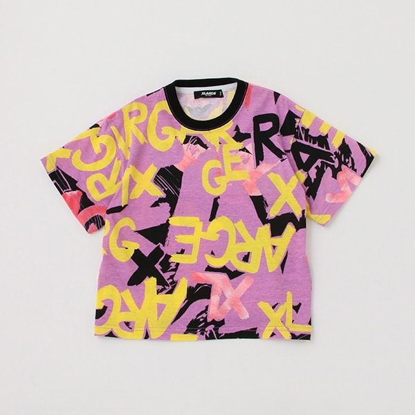 【WEB限定】ロゴ総柄半袖Tシャツ