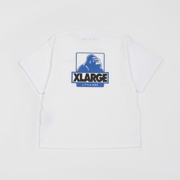 バックOGゴリラプリント半袖Tシャツ