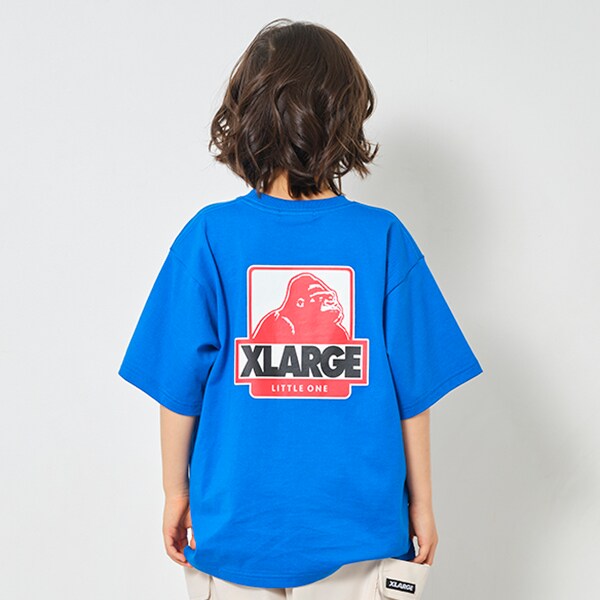 バックOGゴリラプリント半袖Tシャツ
