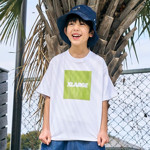ボックスロゴ半袖Tシャツ(80cm 白): キッズ - ナルミヤ オンライン公式