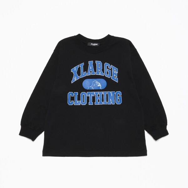【人気商品再入荷】【直営店で取り扱い無し】カレッジロゴ長袖Tシャツ