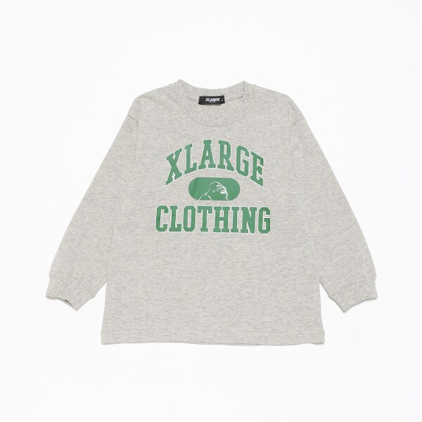 【人気商品再入荷】【直営店で取り扱い無し】カレッジロゴ長袖Tシャツ