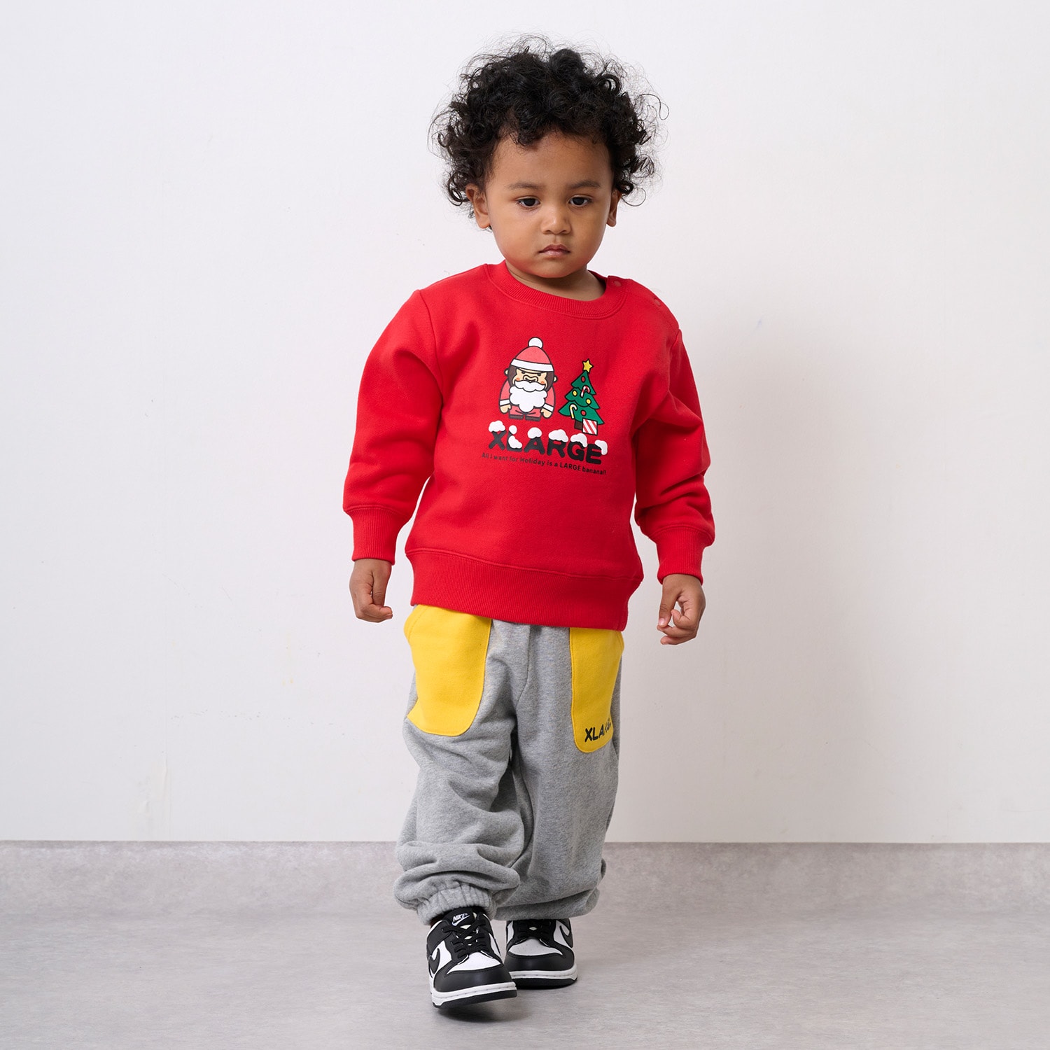 ファニーゴリラフェイススウェットパンツ