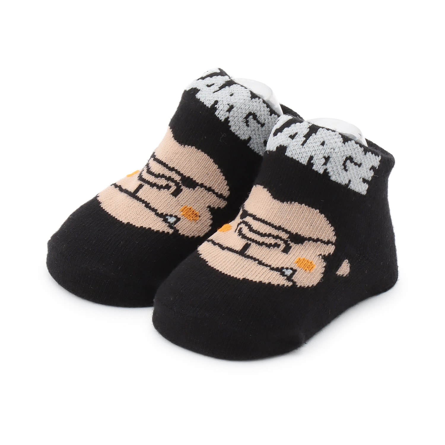 ファニーゴリラビッグフェイスベビーソックス