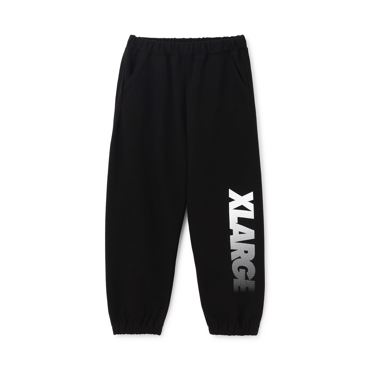 グラデーションロゴ ミニ裏毛パンツ