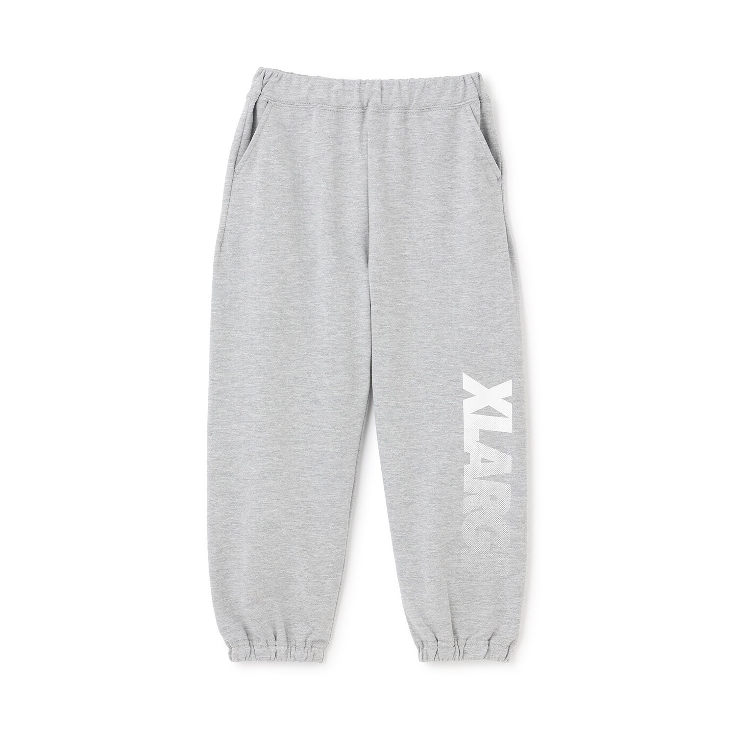 グラデーションロゴ ミニ裏毛パンツ