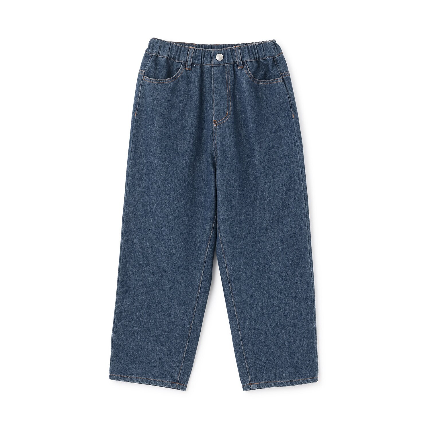 ヒップパッチロゴ デニムパンツ