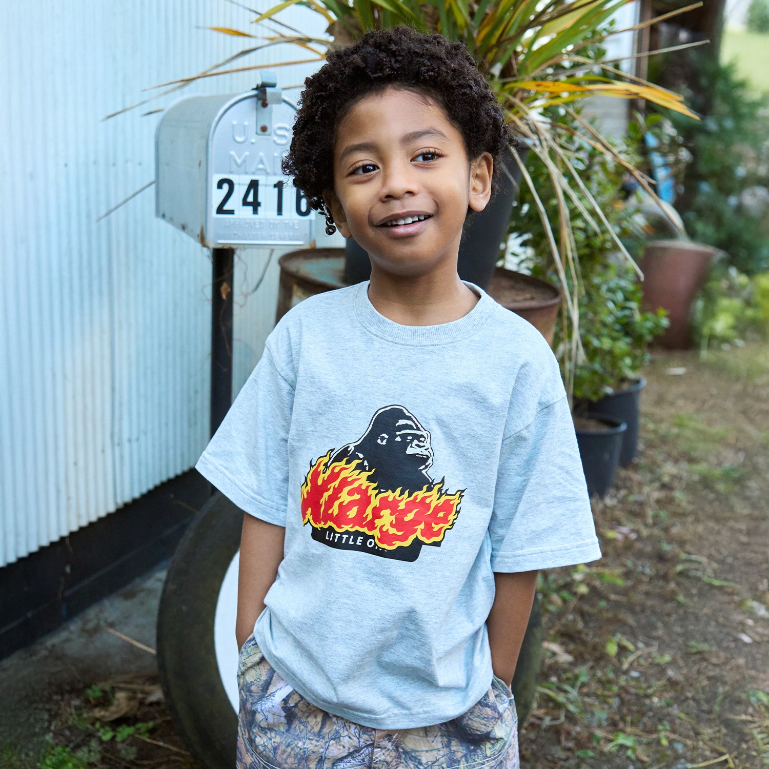 ファイヤーロゴ OG 半袖Tシャツ