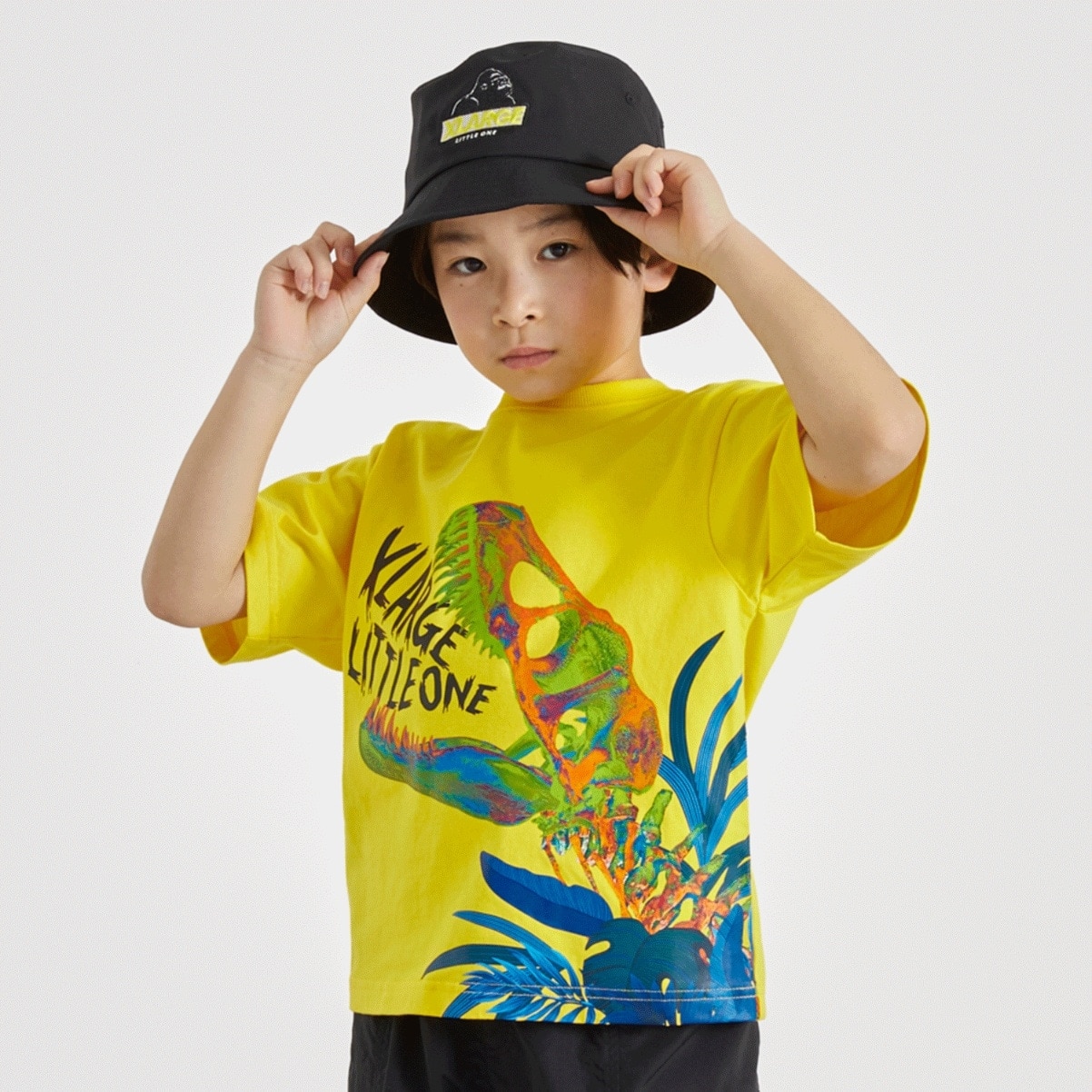 トロピカル恐竜 半袖Tシャツ