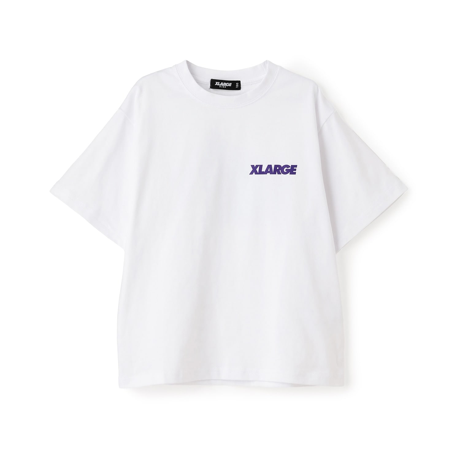 スランテッドOGバックプリント半袖Tシャツ