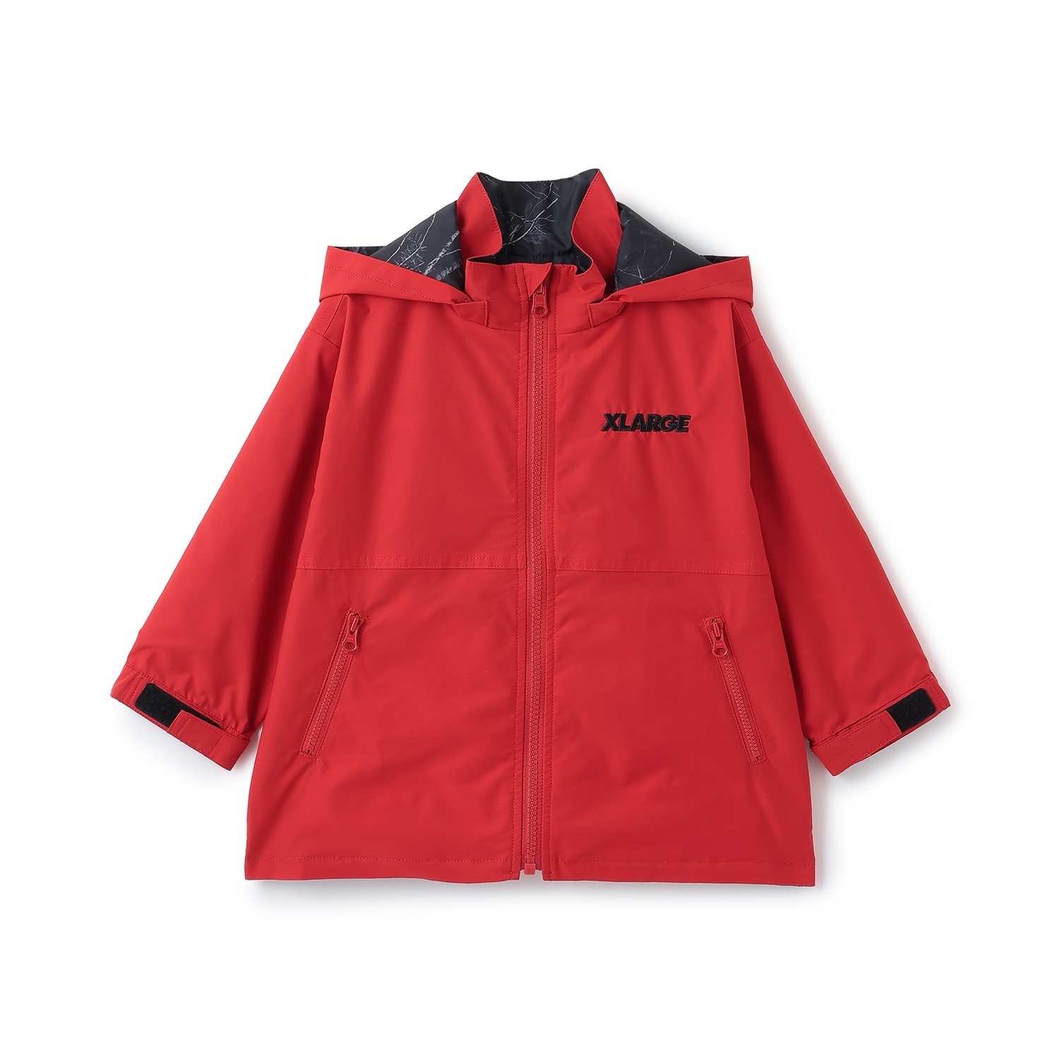 【リバーシブル】ツリーカモ柄シャカシャカブルゾン