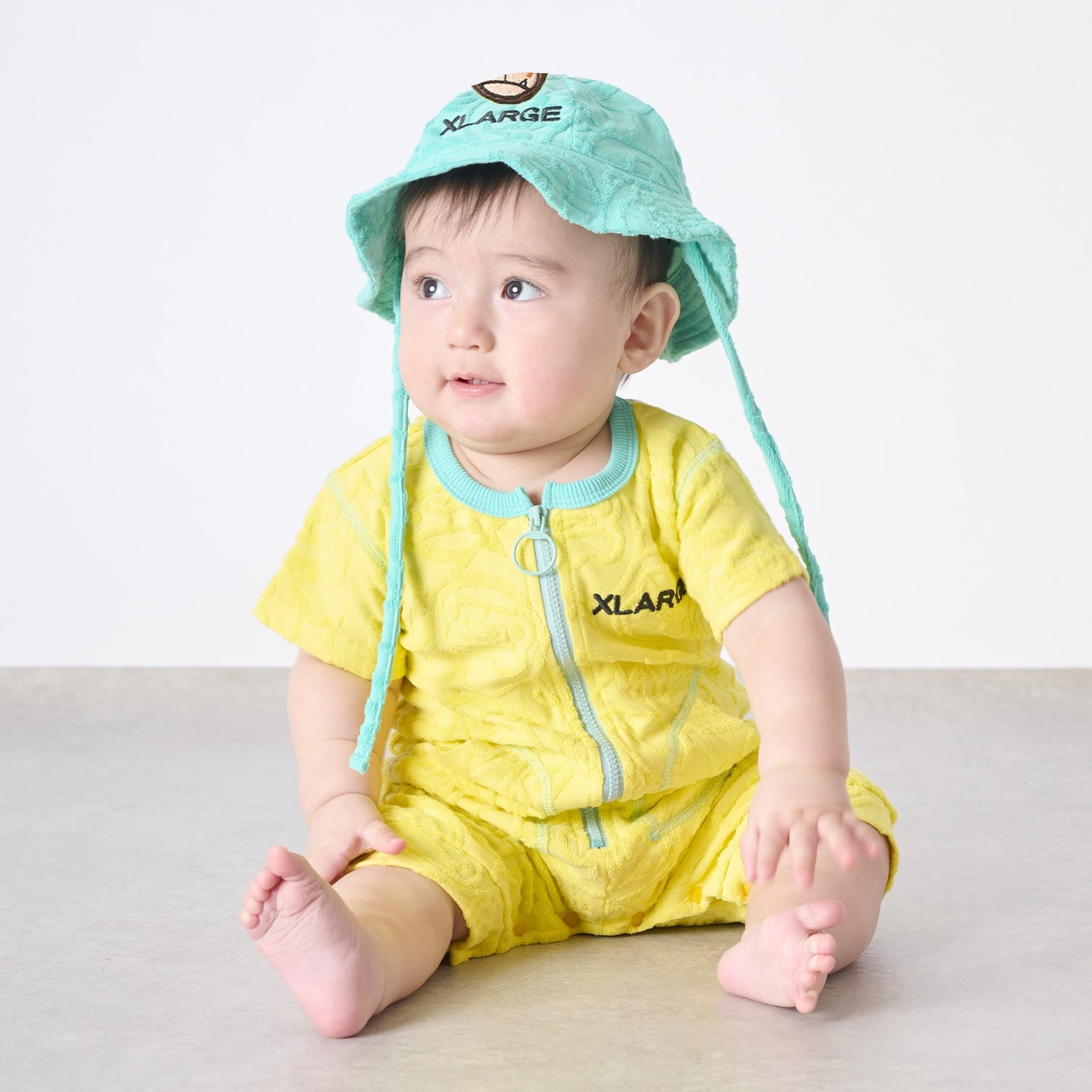 ファニーゴリラ パイルジャカードショートオール