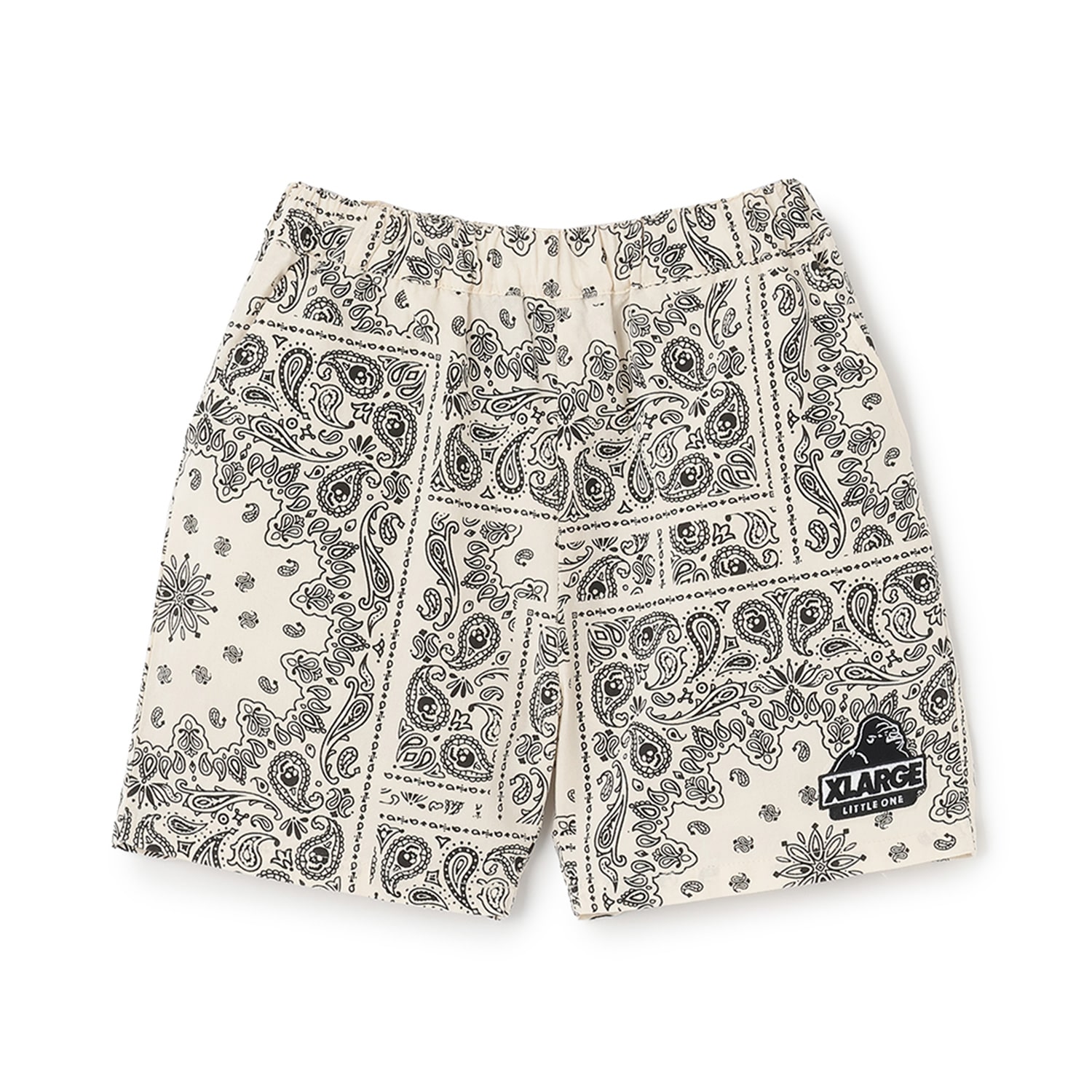 バンダナ総柄 パナマ織ショートパンツ