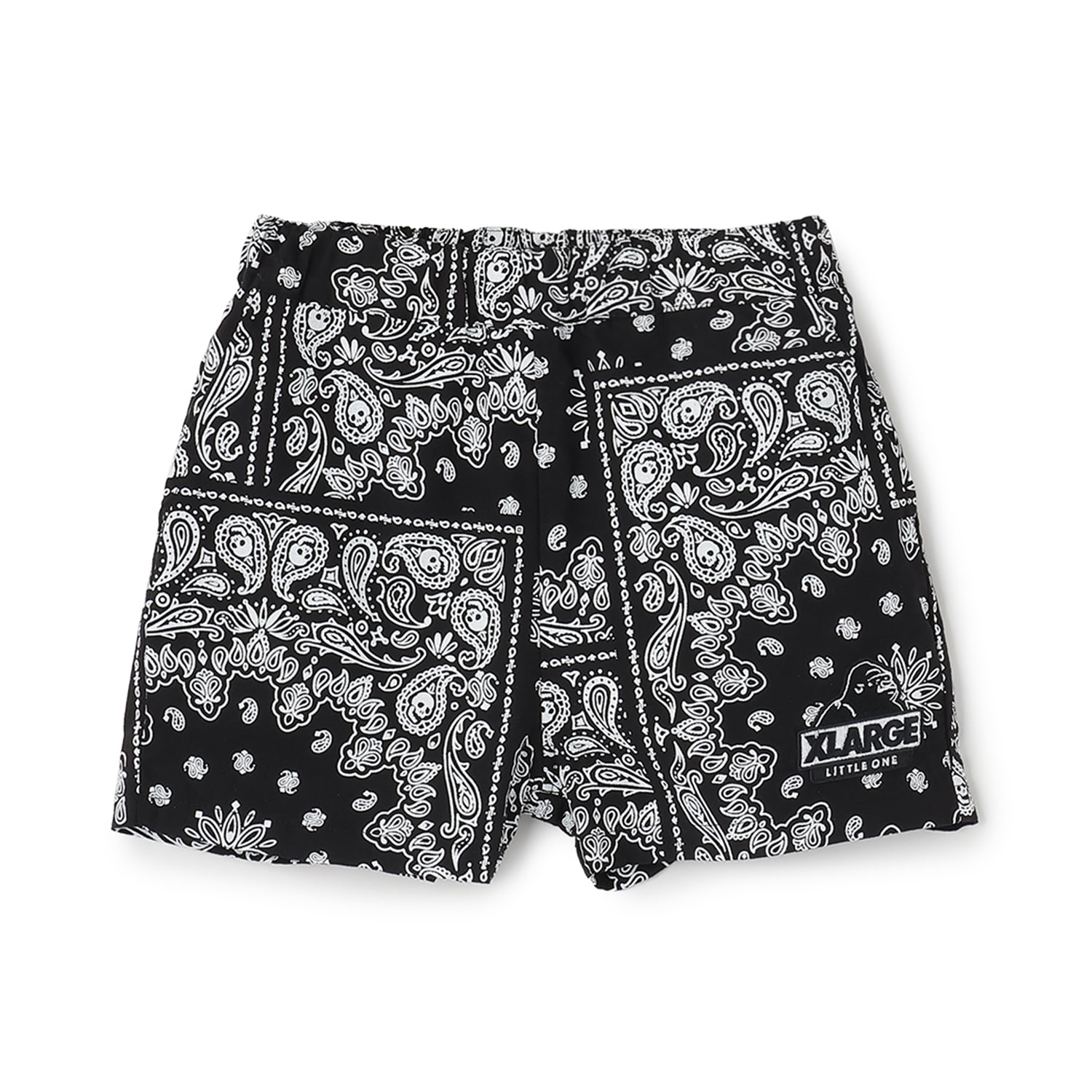 バンダナ総柄 パナマ織ショートパンツ