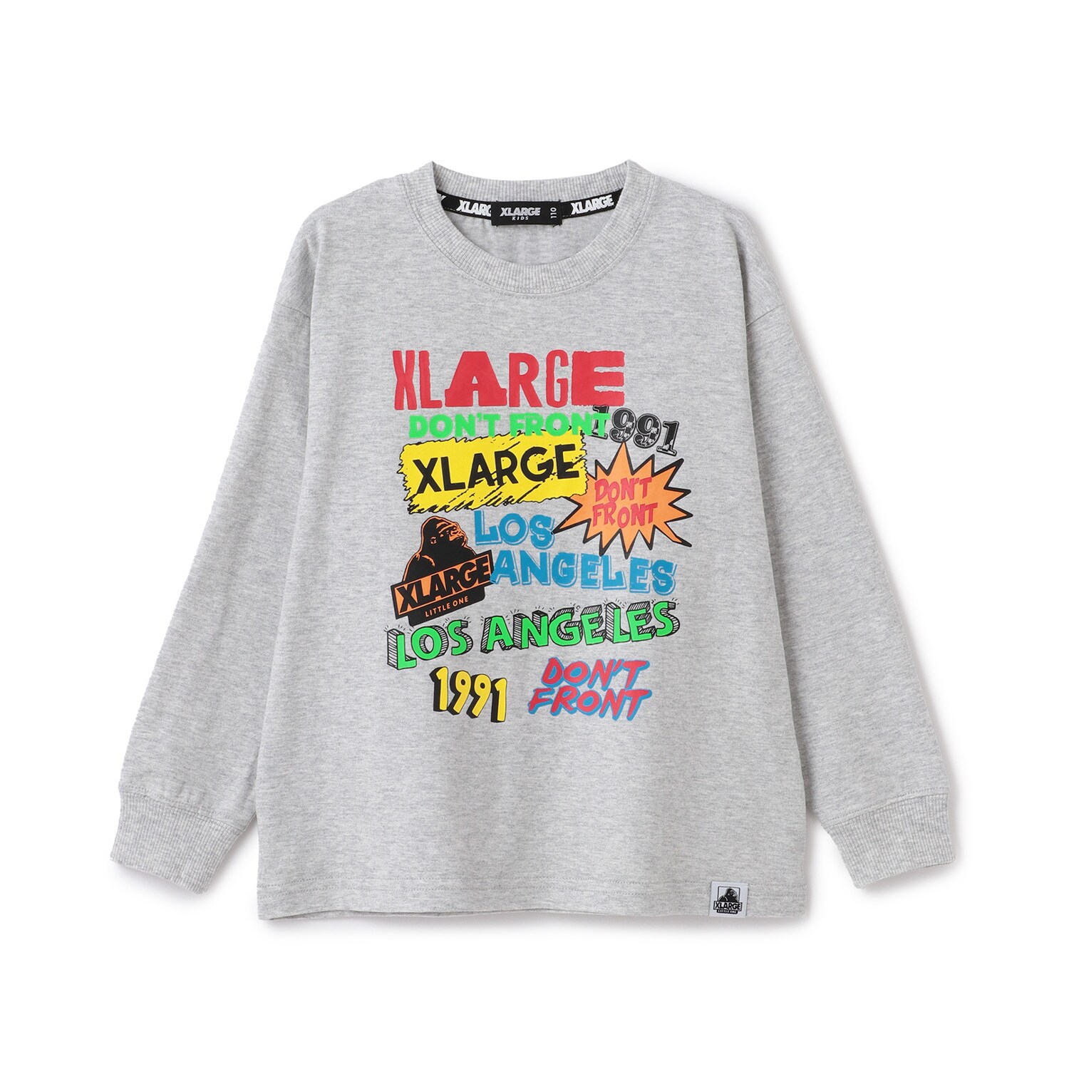 【人気商品再入荷】【直営店で取り扱い無し】ランダムマルチロゴ長袖Tシャツ