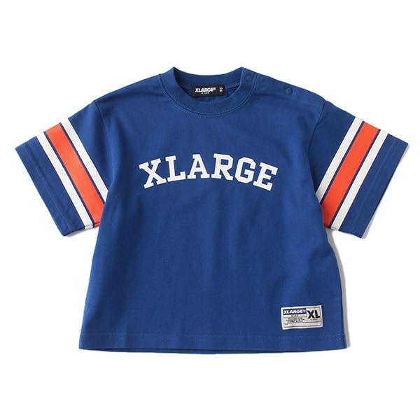 袖ラインロゴTシャツ