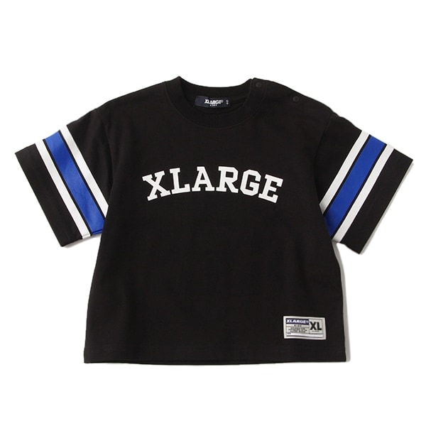 袖ラインロゴTシャツ