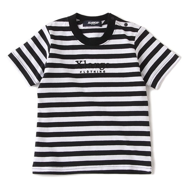 ボーダーロゴTシャツ