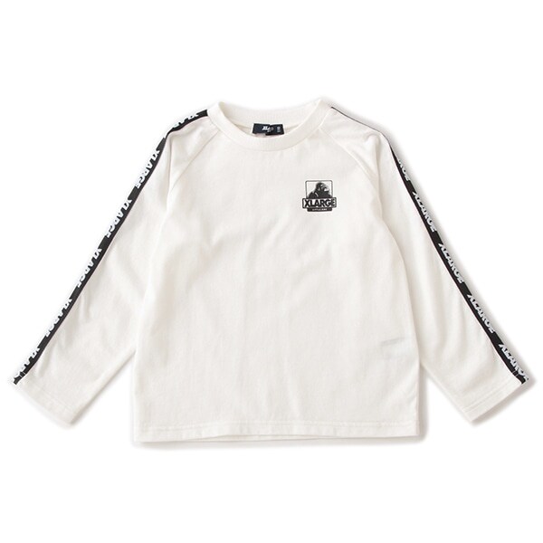 ラグラン袖ラインTシャツ