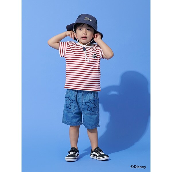 DISNEY】ミッキーマウスデザイン ハーフパンツ(80 黒): キッズ ナルミヤ オンライン公式サイト