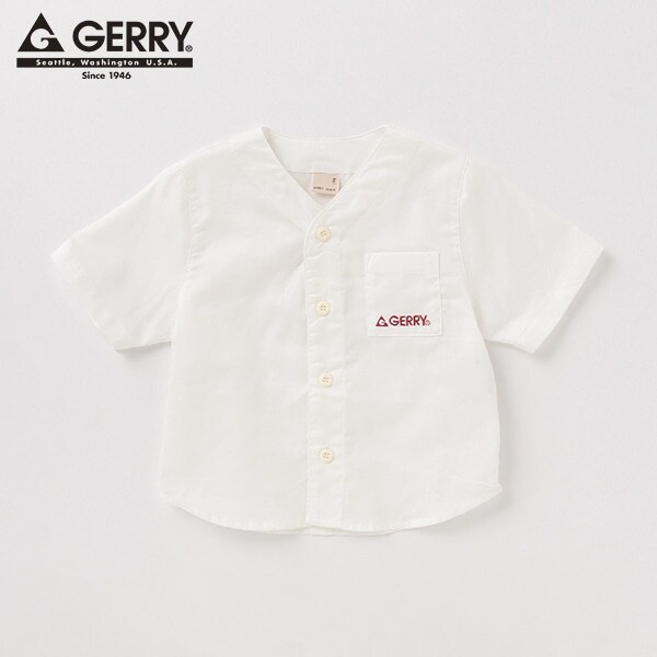 【GERRY】 ロゴVネックシャツ