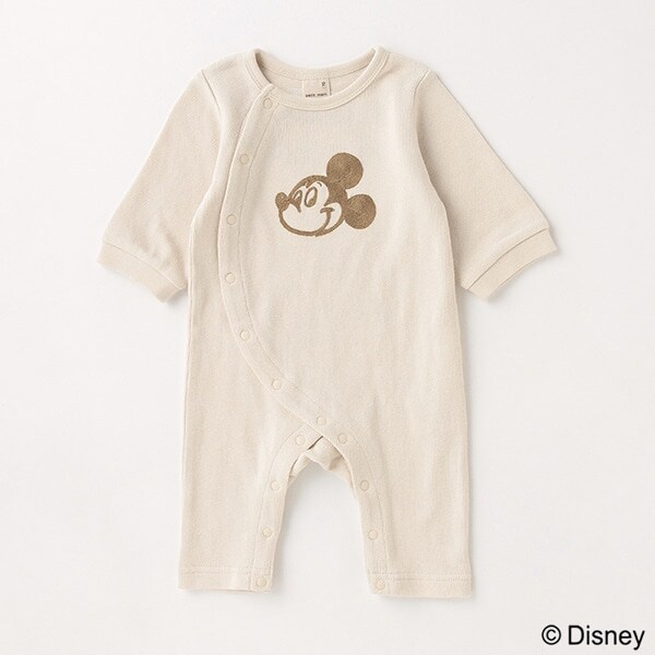 Narumiya Online ナルミヤ オンラインの公式通販サイト Disney ミッキー カバーオール 70 アイボリー 新生児