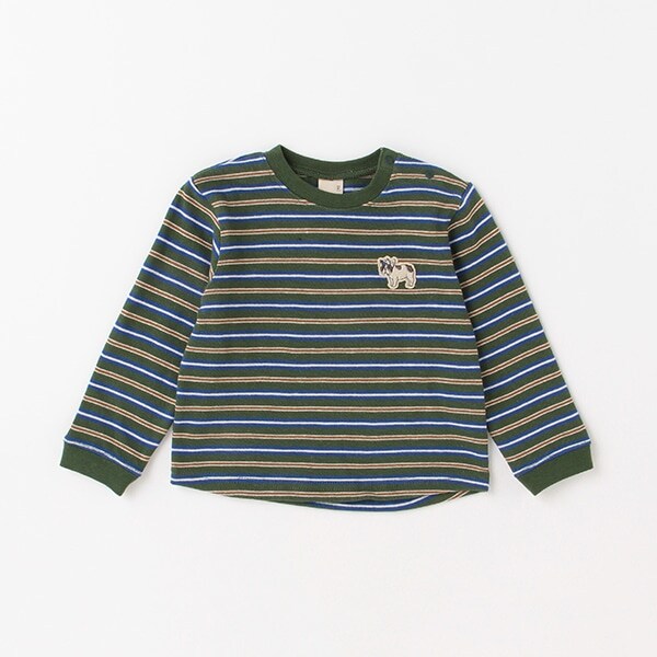 Narumiya Online ナルミヤ オンラインの公式通販サイトマルチボーダーtシャツ 80cm 赤 キッズ