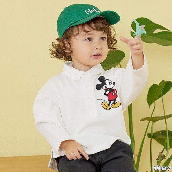 【リンク】【Disney】ラガーTシャツ(キッズサイズ)