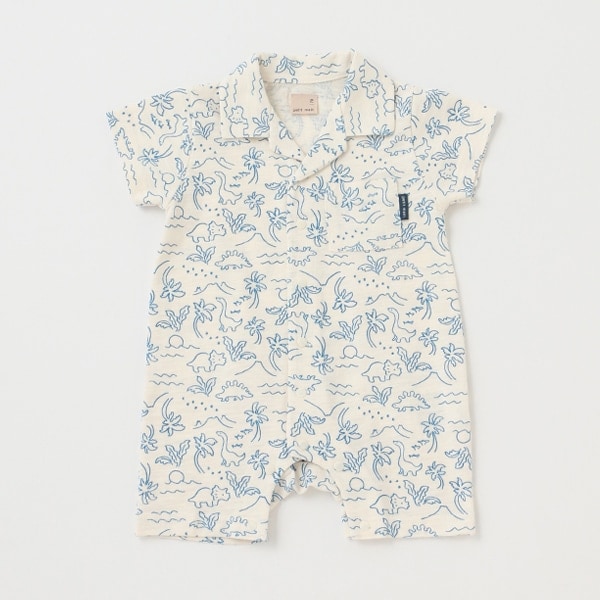 開衿カバーオール